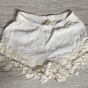 Blouse floral shorts